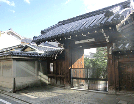 京都市中京区　浄土宗　善想寺墓地